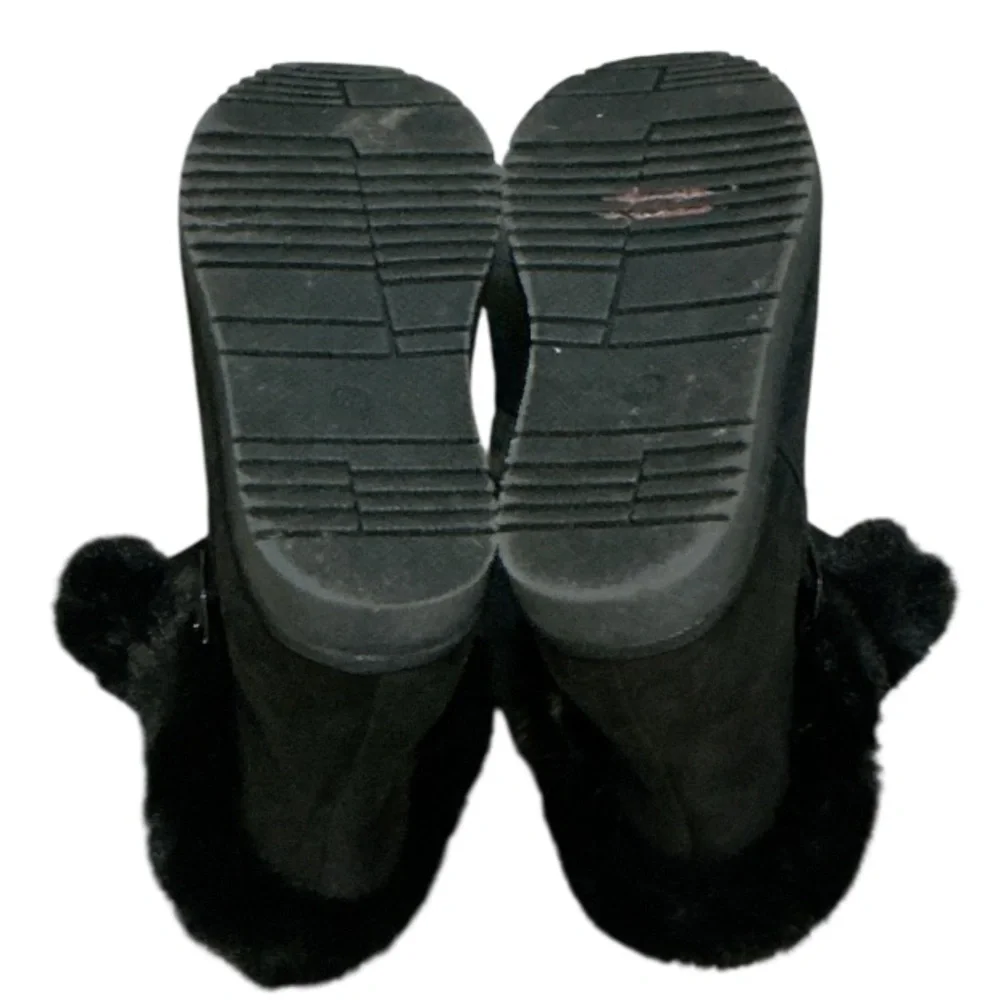 Authentic Jessica Cline warm winter ankle boots sz 10 W